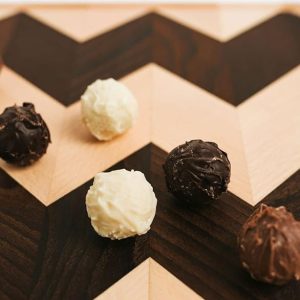 Premium European Beech Wood + Thermally Modified Beech Wood Handmade Cutting Board Oiled